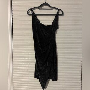 Sparkling black mini dress size small